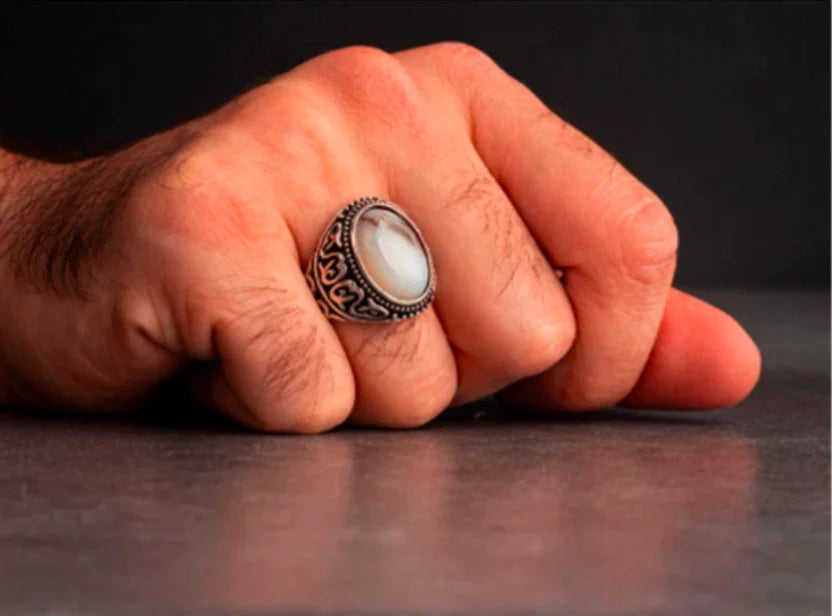 Bague Homme Mystique – Change de Couleur Selon Vos Émotions